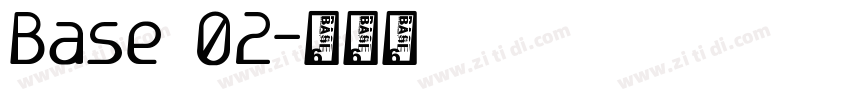 Base 02字体转换